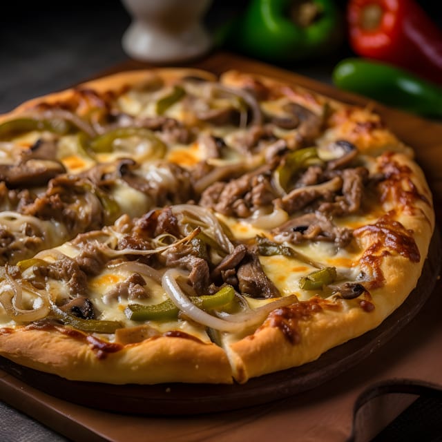 Philly Cheese Steak - 14" Large.
